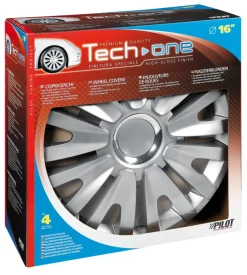 Copricerchi per auto "royal silver" - ø 16" pilot  31543