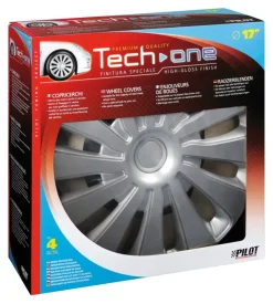 Copricerchi per auto "sepang" silver - ø 17" pilot  31654