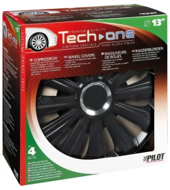 Copricerchi per auto trend black - ø 13" pilot  31580