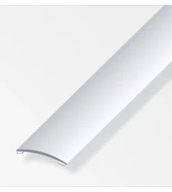 Coprisoglia 40x5 alluminio argento autoadesivo - 1 metro.