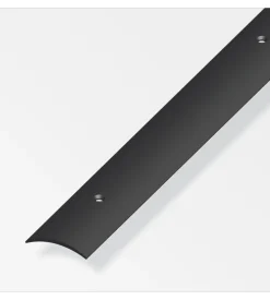 Coprisoglia 30x5 pvc nero forato - 1 metro.