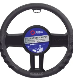 Coprivolante per auto sparco nero in eva, 36-38 cm