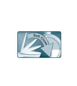 Copriwater "universale" chiusura ammortizzata