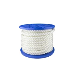 Corda in poliammide bianca ø 10 mm. bianco 50 mt.
