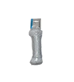 Corda in poliestere bianca/blu ø 4 x 20 mt.