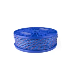 Corda in polipropilene ø 6 mm. blu-rosso 60 mt.