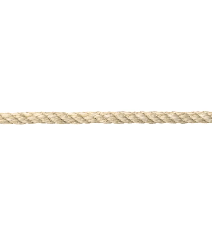 Corda in sisal ø 10 mm. naturale 70 mt.