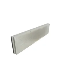 Cordolo da esterno in cemento, 100x7x25 cm
