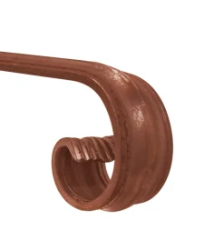 Corrimano in ferro verniciato metal expert colore grigio, 2 metri