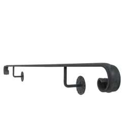 Corrimano in ferro verniciato metal expert colore grigio, 2 metri