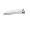 Cover di ricambio per carport auto eurogarden "ercole" in poliestere 2,7x4,9 m
