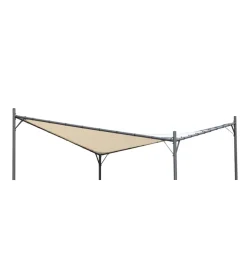 Cover di ricambio per gazebo da esterno eurogarden "miami" in poliestere ecrù 3x3 m