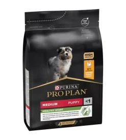 Crocchette per cani purina "pro plan" cucciolo di taglia media con pollo healthy start 3 kg