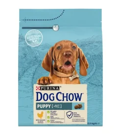 Crocchette per cani purina "dog chow" cucciolo di tutte le taglie con pollo 2,5 kg