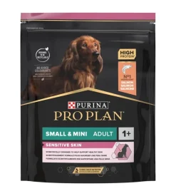 Crocchette per cani purina "pro plan" adulto di taglia piccola con salmone sensitive skin 700 gr