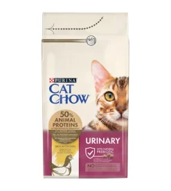 Crocchette per gatto adulto "cat chow uht" al pollo, 1,5 kg - purina