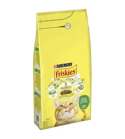 Crocchette per gatto adulto "vitality" con coniglio, pollo e verdure, 2kg - purina