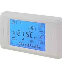 Cronotermostato digitale touch screen per riscaldameno e condizionamento pp1468 - poly pool