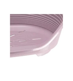 Cuccia da interno per cani e gatti "siesta deluxe 4" fucsia, 61,5x45x21,5 cm - ferplast