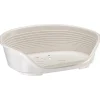 Cuccia da interno per cani e gatti "siesta deluxe 10" bianco, 93,5x68x28,5 cm - ferplast