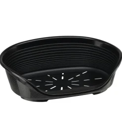 Cuccia da interno per cani e gatti "siesta deluxe 8" nero - ferplast