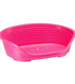 Cuccia da interno per cani e gatti "siesta deluxe 2" fucsia, 49x36x17,5 cm - ferplast