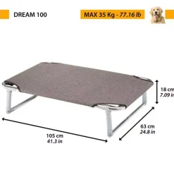 Cuccia lettino per cani 