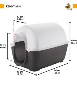 Cuccia per cani da esterno ferplast 