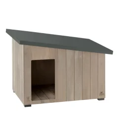 Cuccia per cani da esterno ferplast "argo 80" in pino nordico 95,5x62,5x67 cm