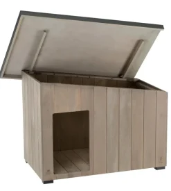 Cuccia per cani da esterno ferplast "argo 80" in pino nordico 95,5x62,5x67 cm