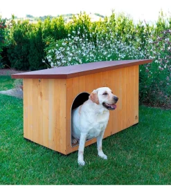 Cuccia per cani da esterno ferplast "baita 120" in pino nordico 140x85,5x87 cm