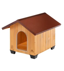 Cuccia per cani da esterno ferplast "domus medium" in pino nordico 70x82x67 cm