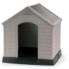 Cuccia per cani da esterno keter "dog house" in polipropilene beige 99x95x99 cm