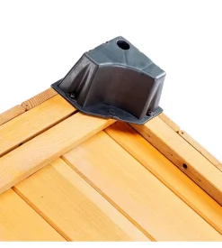 Cuccia per cani da esterno ferplast "domus small" in pino nordico 60,5x73,5x54,4 cm