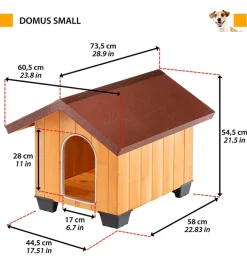 Cuccia per cani da esterno ferplast