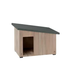 Cuccia per cani da esterno ferplast "argo 50" in pino nordico 58,5x42,5x44,5 cm