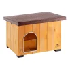 Cuccia per cani da esterno ferplast "baita 50" in pino nordico 56x46,5x41,5 cm