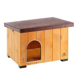 Cuccia per cani da esterno ferplast "baita 50" in pino nordico 56x46,5x41,5 cm