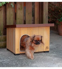 Cuccia per cani da esterno ferplast "baita 50" in pino nordico 56x46,5x41,5 cm