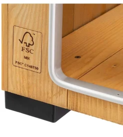 Cuccia per cani da esterno ferplast 