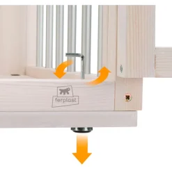 Cuccia per cani da interno ferplast 