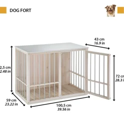 Cuccia per cani da interno ferplast 