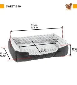 Cuccia per cani e gatti sweetie 90 - ferplast