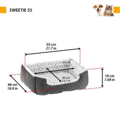 Cuccia per cani e gatti sweetie 55 - ferplast