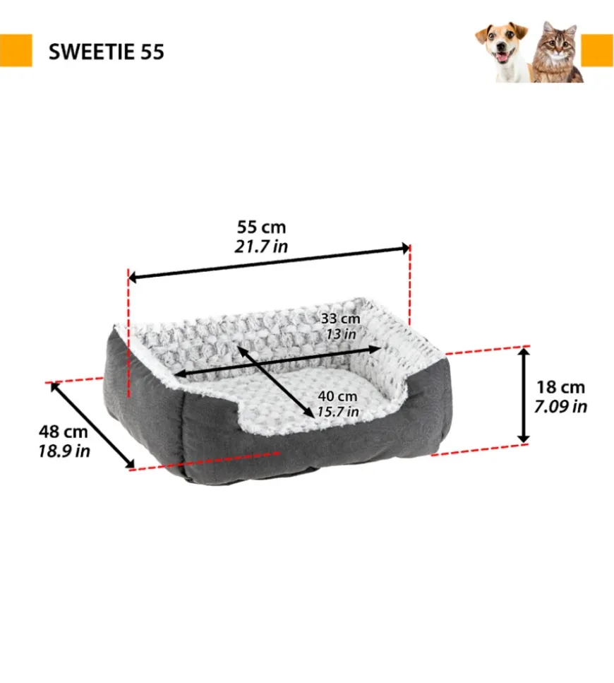 Cuccia per cani e gatti sweetie 55 - ferplast