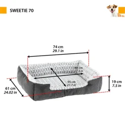 Cuccia per cani e gatti sweetie 70 - ferplast