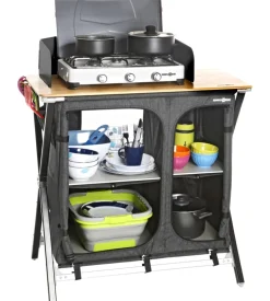 Cucina da campeggio pieghevole brunner 