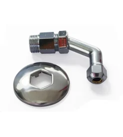 Curva sottolavello 45° 1/2" x 10 - 3/8"