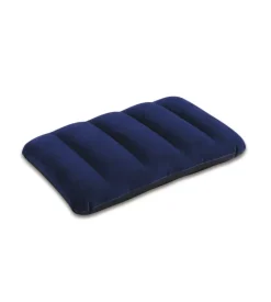 Cuscino gonfiabile intex "camping" colore blu, 43x28x9 cm - cod. 68672