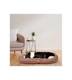 Cuscino per cani "oscar 100" marrone, 100x70x12 cm - ferplast